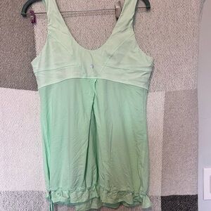 Lululemon Athletica Light Green Chemise
